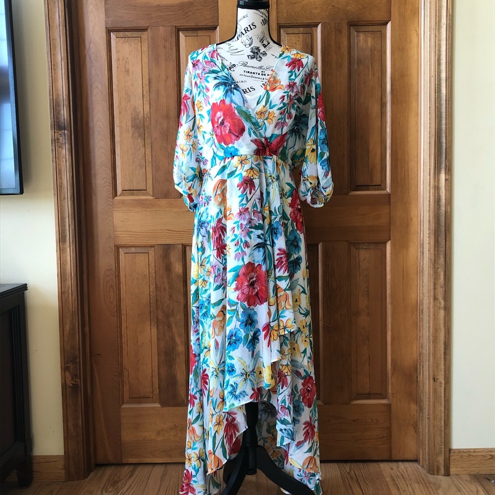 Calvin Klein Floral Maxi Dress